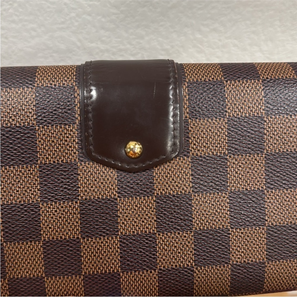 Louis Vuitton Damier Long Wallet | Portofeuil Sistina | FULL INCLUSION - Picture 6 of 12